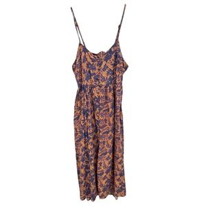 Universal‎ Thread Midi Dress Floral Print Sleeveless Casual Sundress M